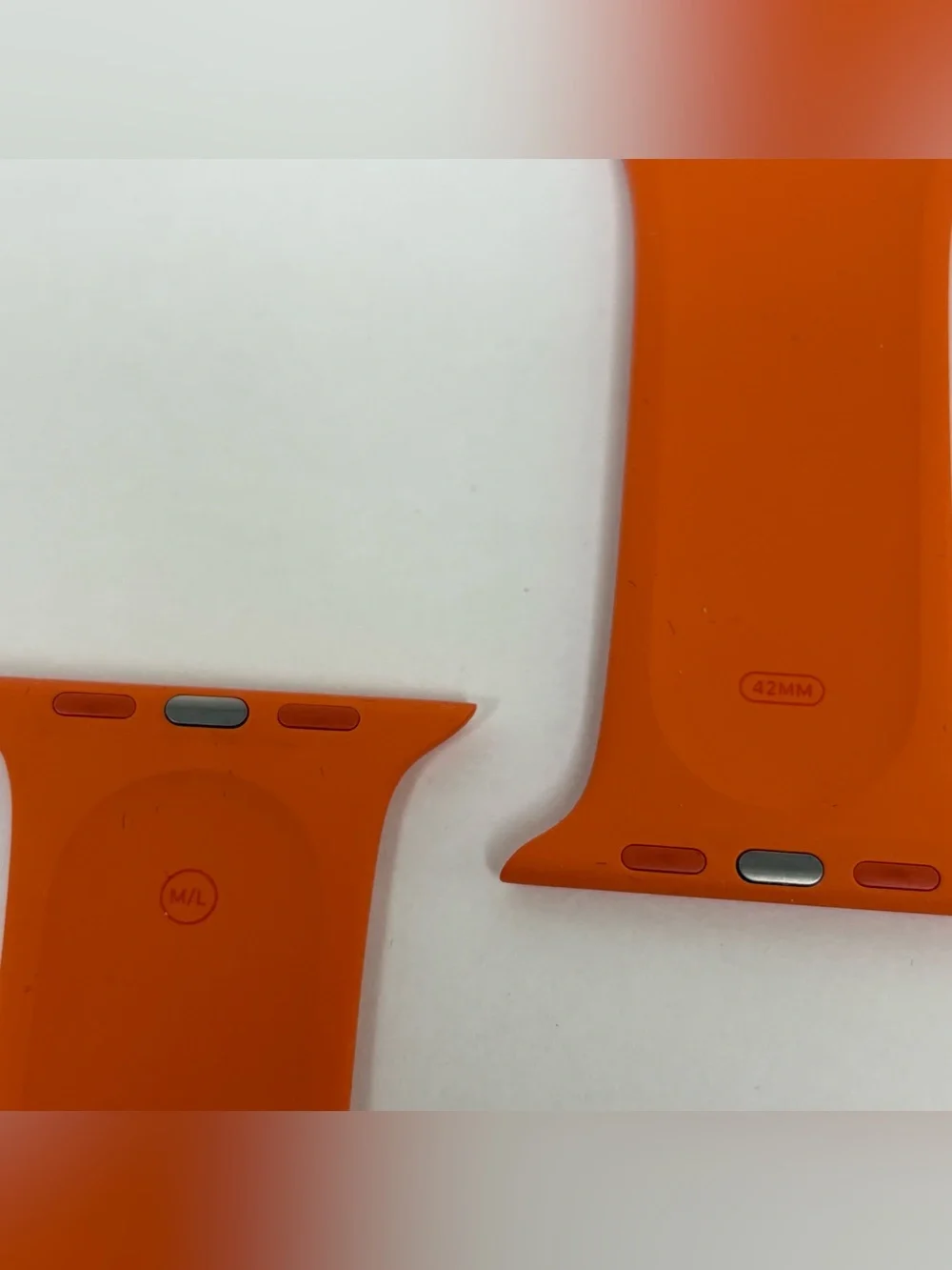 Hermes Apple Watch Band Silicone 40mm M/L